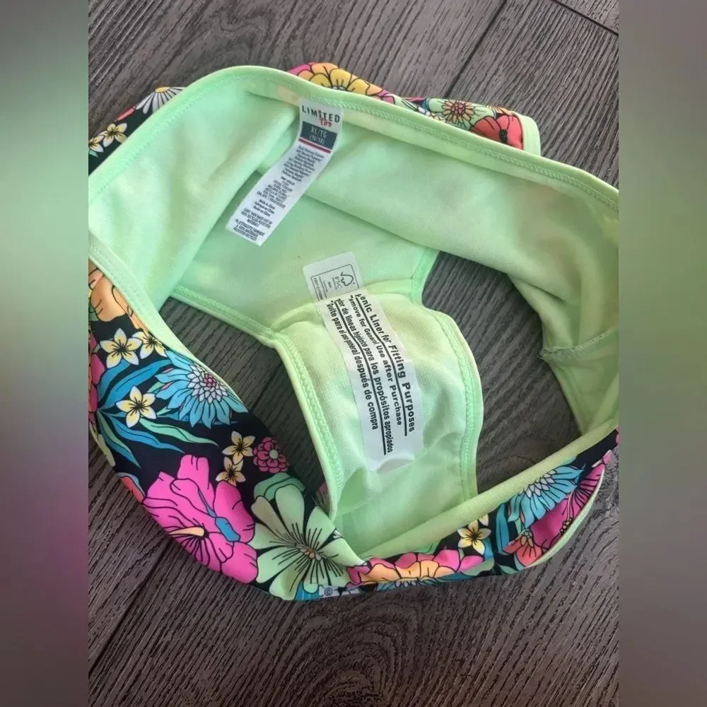 Limited too Floral Kids Swim Set